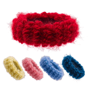 Fluffy Seamless Hair Ties