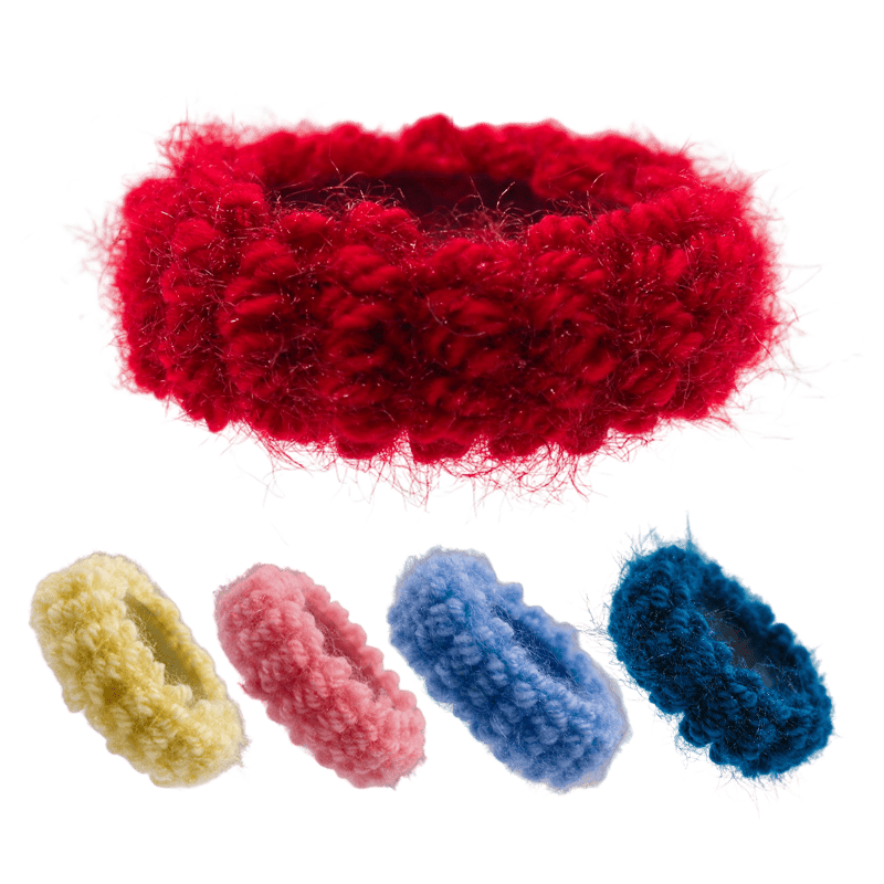 Fluffy Seamless Hair Ties
