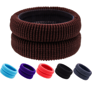 Medium Low-Elasticity Hair Ties