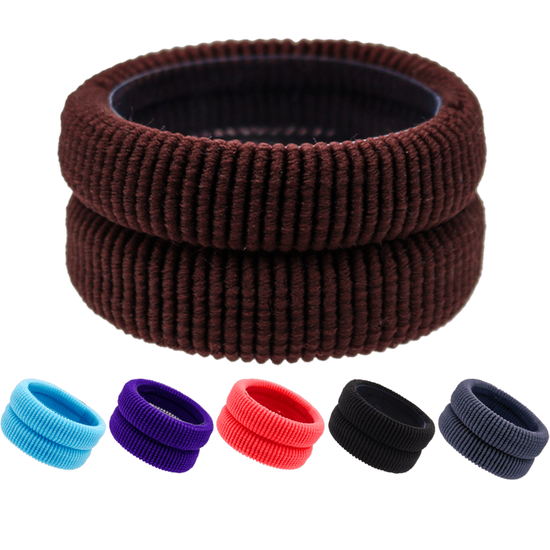 Medium Low-Elasticity Hair Ties
