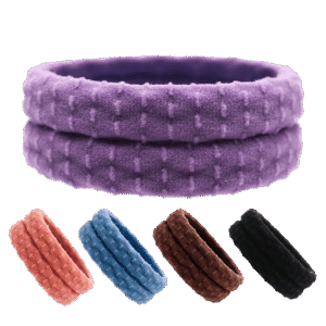 Vertical Stripe Seamless  Hair Ties