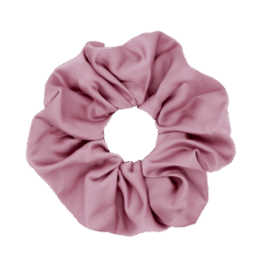 Light Purple Satin Scrunchies